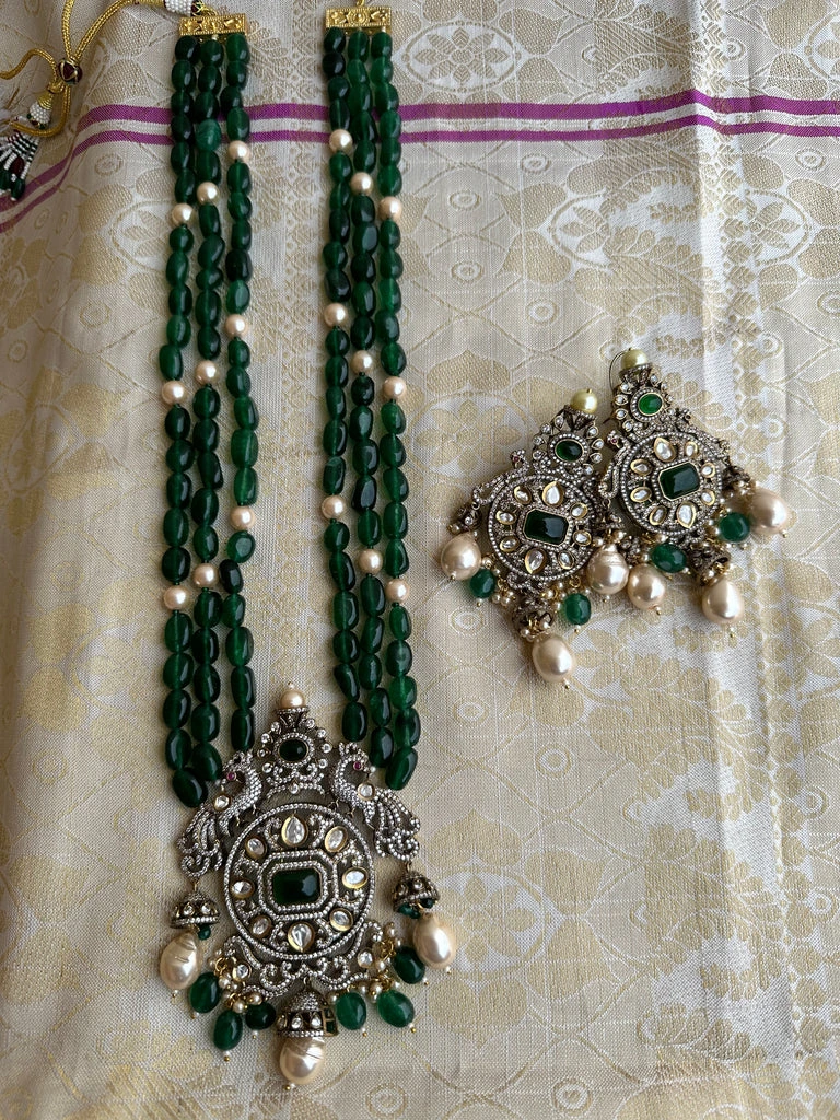 Victorian Pearl Haram set